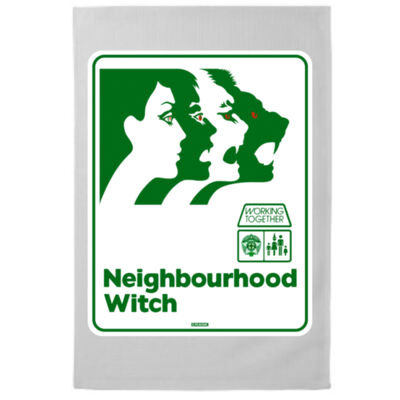 Neighbourhood Witch Tea Towel Thumbnail