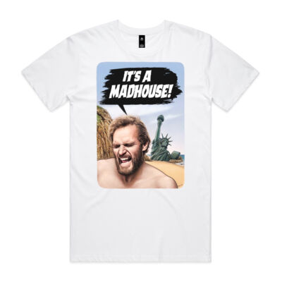 It's A Madhouse! - Mens Staple Tee Thumbnail