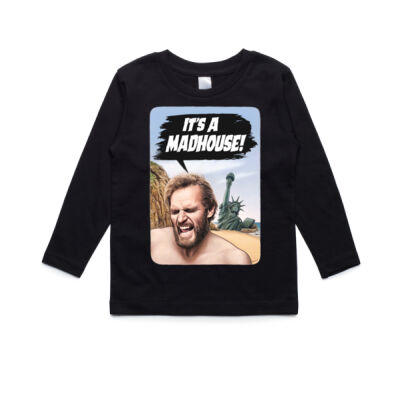 It's A Madhouse! - Youth Longsleeve Tee Thumbnail