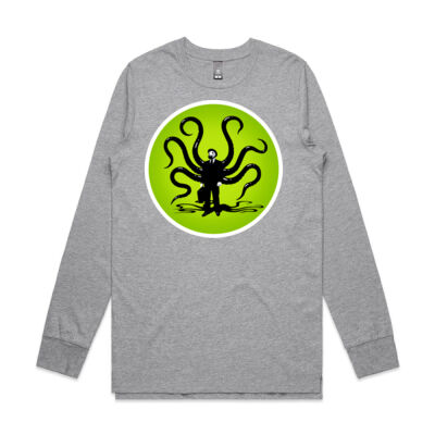 The 8 Arms of Highly Effective Cthulhu - Mens Base Longsleeve Tee Thumbnail