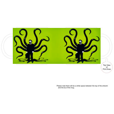 The 8 Arms of Highly Effective Cthulhu - Boutique Ceramic Mug Thumbnail