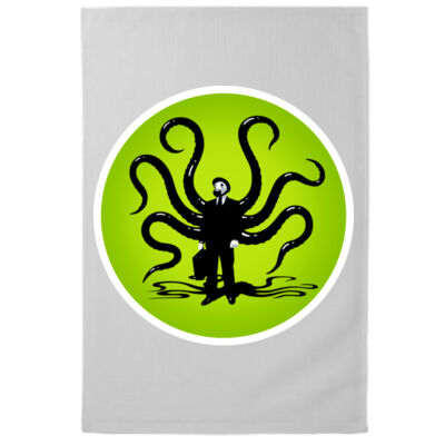 The 8 Arms of Highly Effective Cthulhu - 100% Cotton Tea Towel Thumbnail