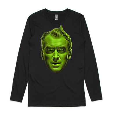 Jimmy Got High - Ink Longsleeve Mens Tee (Clearance) Thumbnail