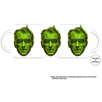 Jimmy Got High - Black Rim Ceramic Mug Thumbnail