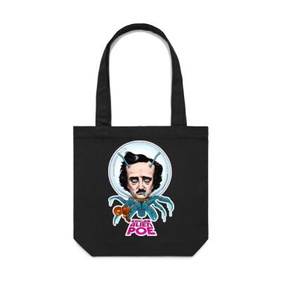 Edgar Alien Poe - AS Colour Carrie Bag Thumbnail
