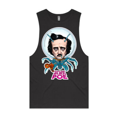 Edgar Alien Poe - Mens Barnard Tank Thumbnail