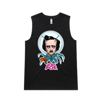Edgar Alien Poe - Women's Upside Tank Thumbnail