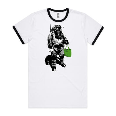 Need Anything From The Shops? - Mens Ringer Tee Thumbnail