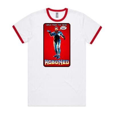 RoboNed - Mens Ringer Tee Thumbnail