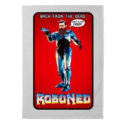 RoboNed - 100% Cotton Tea Towel (Same Day) Thumbnail