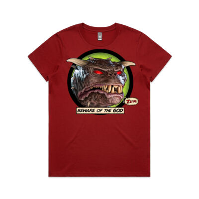 Beware Of The God - Women's Maple Tee Thumbnail